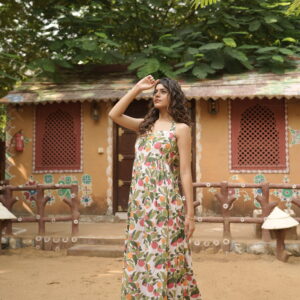 Halter Neck Maxi Dress