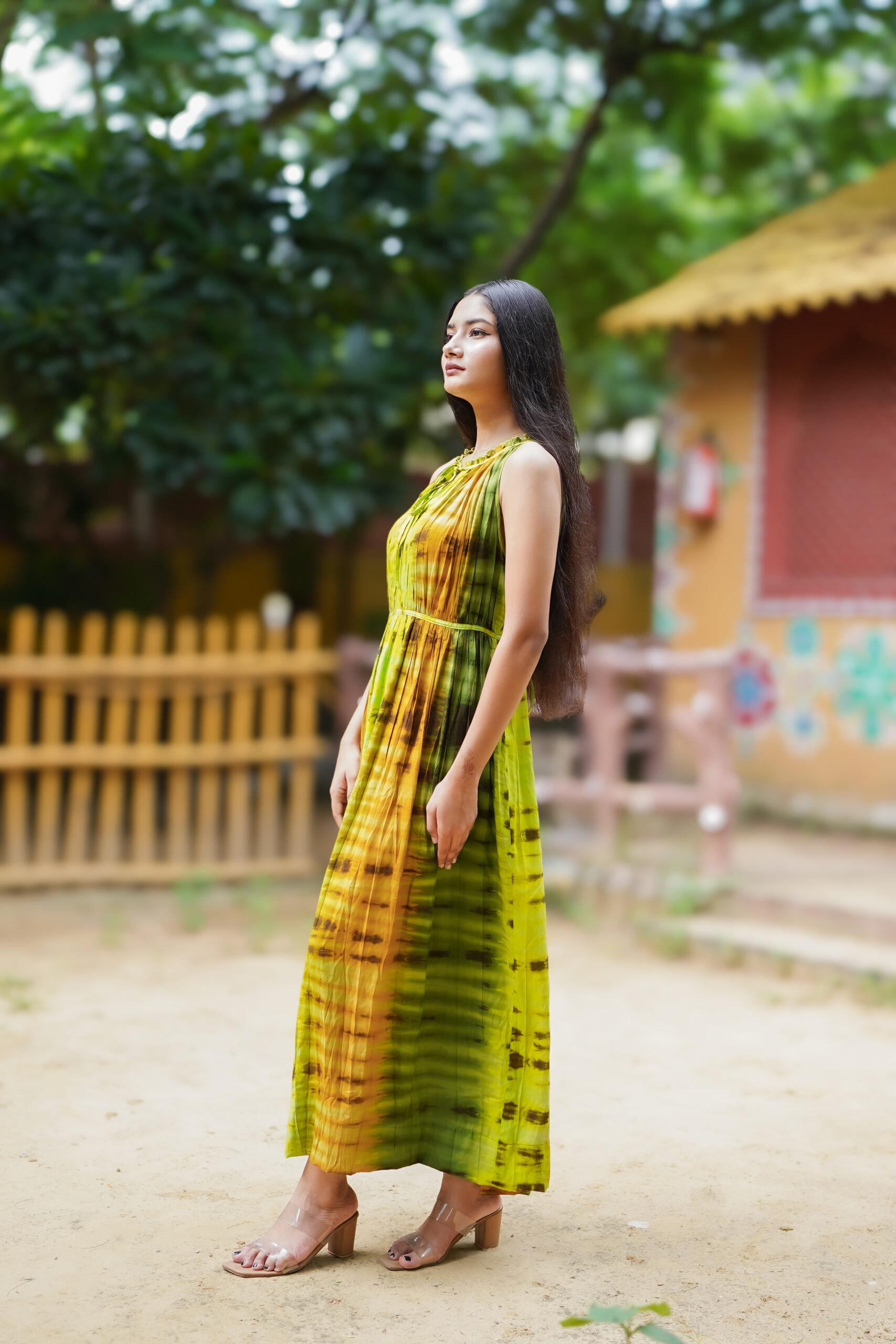 Tie-dye Maxi Dress