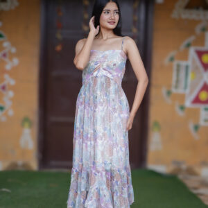 Pastel Blossom Dress